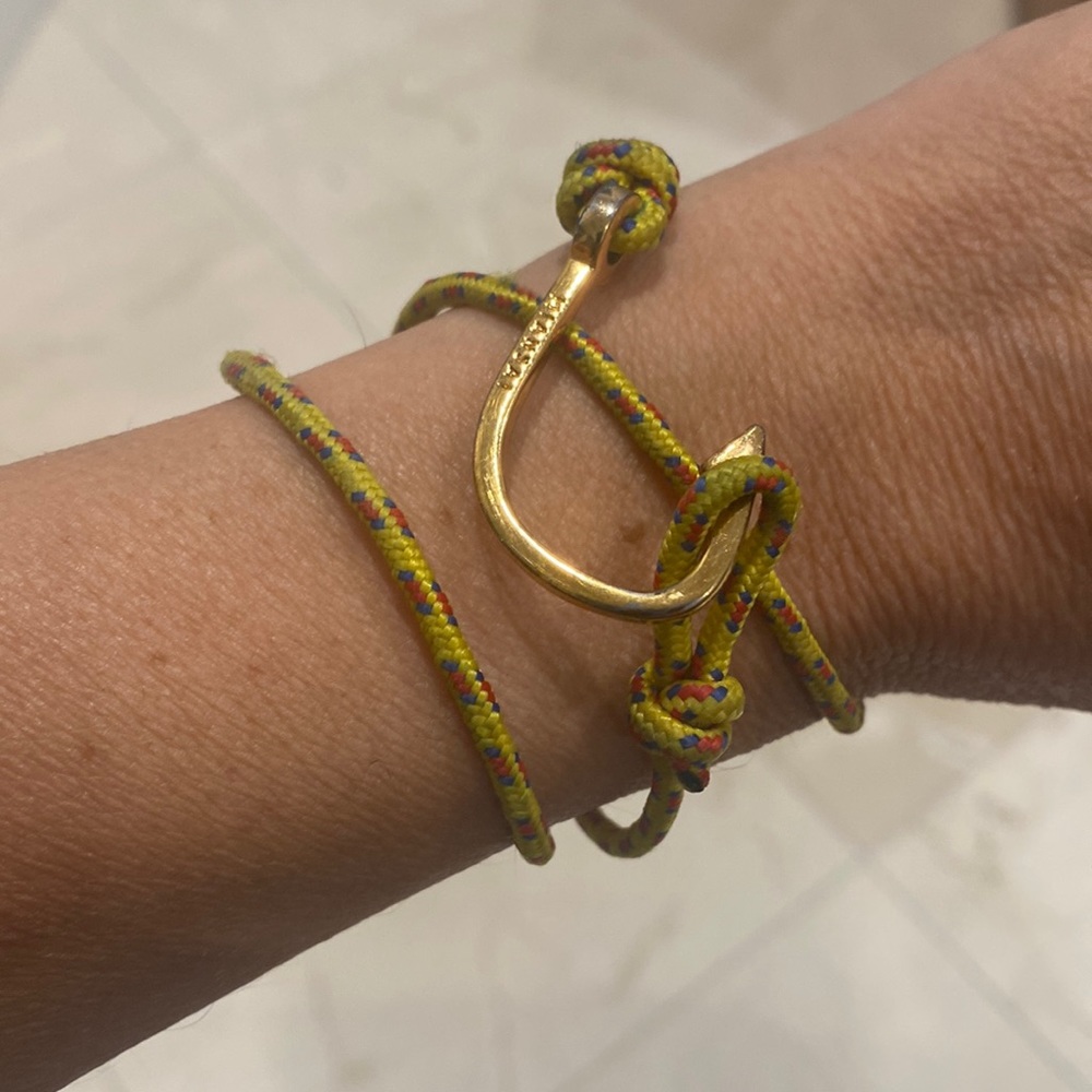 Miansai Yellow Hook Bracelet